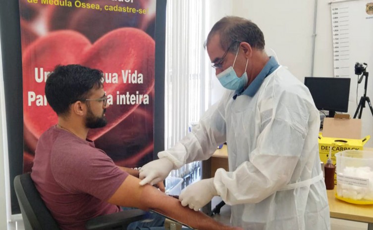 Em 2022 foram realizado o cadastro de 2.644 candidatos à doação voluntária de medula óssea no Tocantins - Foto: SES/Governo do Tocantins