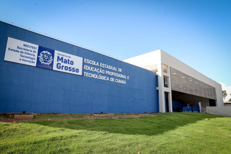 A formatura será a partir das 15h, na Escola Técnica Estadual de Cuiabá. - Foto por: MICHEL ALVIM - SECOM/MT