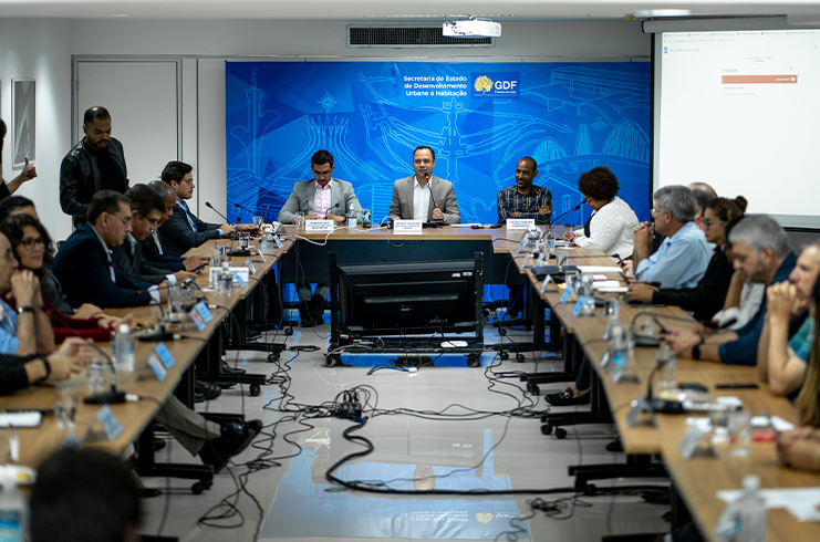 A última reunião do Conplan deste ano foi também a última da atual formação do colegiado, que terá novos representantes da sociedade civil em 2023 | Fotos: Divulgação/Seduh-DF