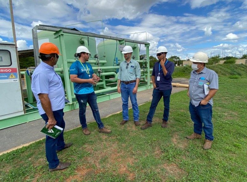 Técnicos da Empaer conhecem todas as instalações - Foto por: Empaer-MT