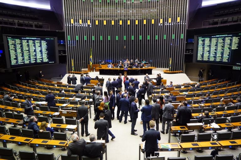 Sessão do Plenário da Câmara dos Deputados - (Foto: Pablo Valadares/Câmara dos Deputados)