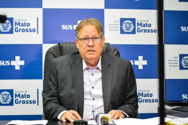 Transmissão do Secretário Gilberto Figueiredo - Foto por: Tchélo Figueiredo - SECOM/MT