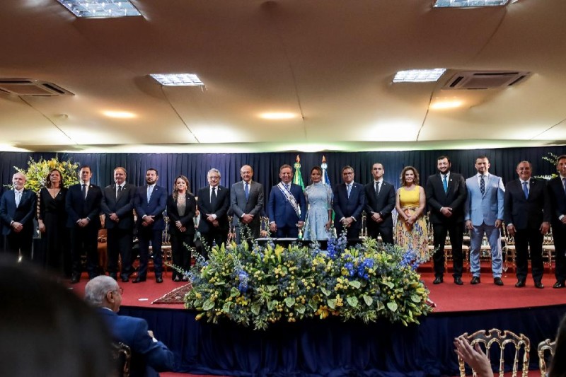 Posse secretários Governo de Mato Grosso - Foto por: secom mt