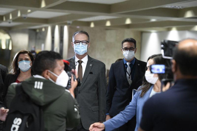 Torres é contra uso da cloroquina em covid - (Foto: Edilson Rodrigues/Agência Senado - 11.05.2021)