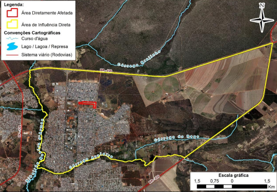 Área do empreendimento | Foto: Brasília Ambiental