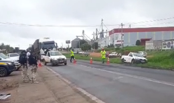 Rodovias em MT seguem livres de bloqueios nesta segunda-feira (09) - Foto por: Reprodução