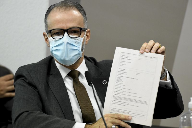 Torres afirmou que medicamento ainda não tem eficácia comprovada contra a covid-19 - (Foto: Jefferson Rudy/Agência Senado - 11.05.2021)