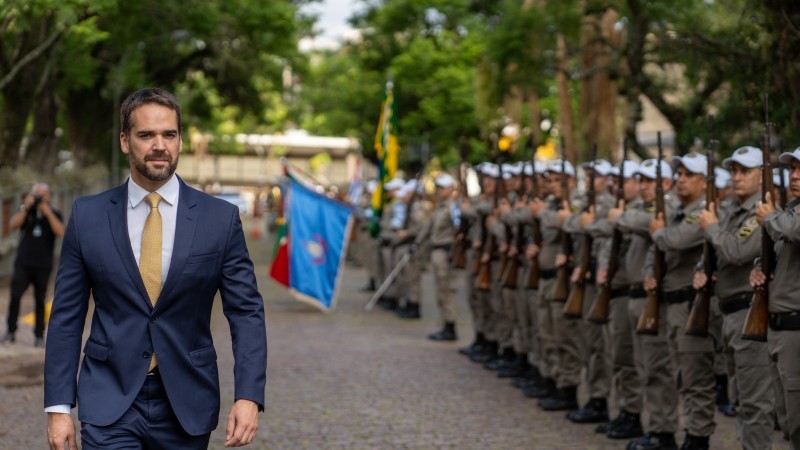 Leite participou da solenidade realizada em Porto Alegre -Foto: Maurício Tonetto/Palácio Piratini