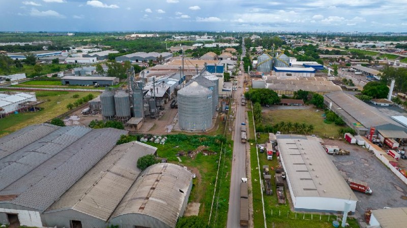 Distrito Industrial de Cuiabá está em pleno desenvolvimento - Foto por: Daniel B. Meneses/Secom-MT