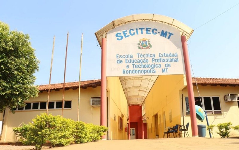 As inscrições deverão ser realizadas presencialmente, na secretaria da Escola Técnica, localizada na Avenida dos Estudantes, no Bairro Cidade Universitária. - Foto por: SECOM/MT