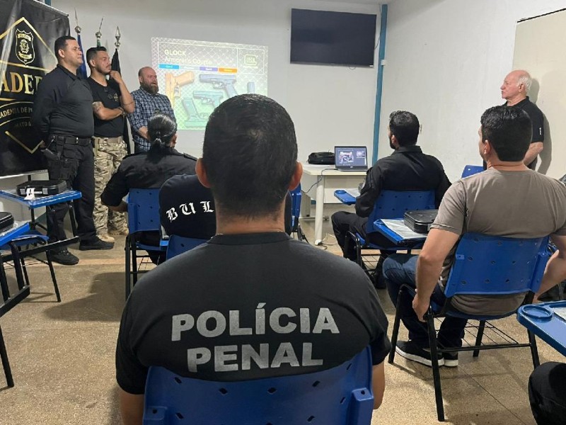 Capacitação de 14 instrutores do sistema penitenciário - Foto por: Frank Sumiyoshi - Sesp/MT