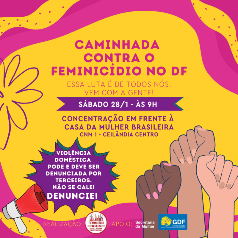 Arte: Secretaria da Mulher