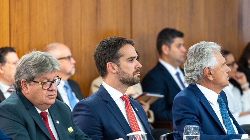 Leite reconheceu que há uma demonstração muito clara do novo governo federal no sentido de resgatar as relações federativas -Foto: Maurício Tonetto/Secom