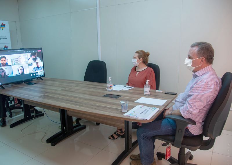 Secretário Luis Fernando destacou que a área de inovação tecnológica se desenvolveu ao longo do Governo Flávio Dino (Foto: Adriano Martins da Costa)