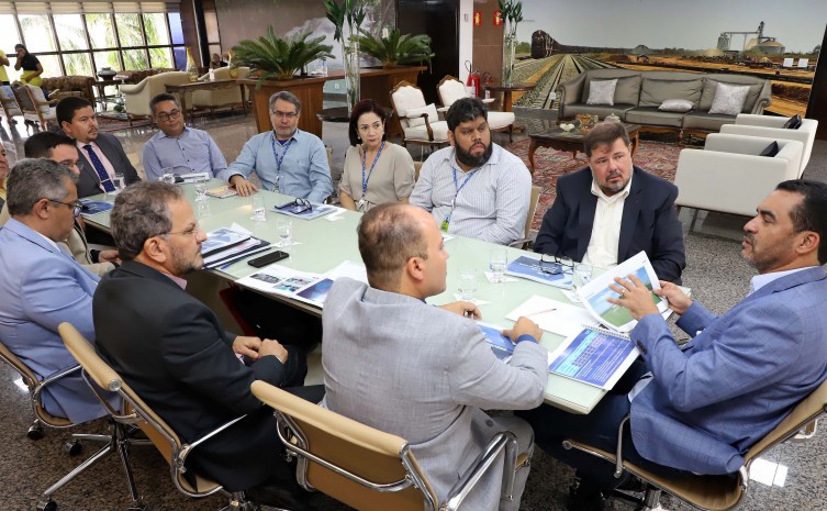 Governador Wanderlei Barbosa pontuou que a parceria com a BRK representa muito para os tocantinenses de 47 municípios atendidos pela empresa - Foto: Antonio Gonçalves/Governo do Tocantins