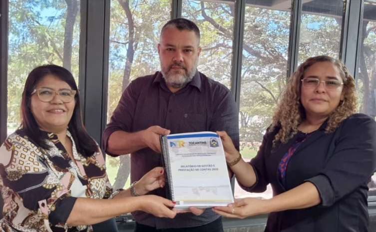 ATR, por meio da assessora de controle interno Marúzia Carvalho Maia, foi uma das primeiras pastas a entregar o processo de prestação de contas - Foto: CGE/Governo do Tocantins