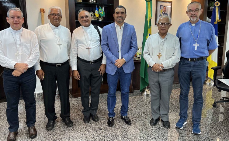 Arcebispo de Palmas, Dom Pedro de Brito Guimarães, reforçou a importância da parceria com o Governo do Tocantins - Foto: Elisangela Silva/Governo do Tocantins