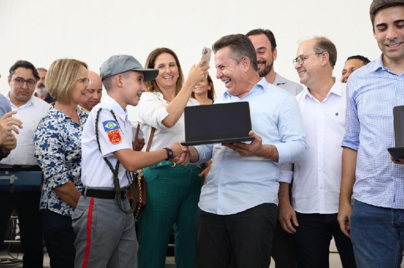 Inauguração de Escola Militar em Primavera do Leste e Água Boa - Foto por: Christiano Antonucci - Secom/MT