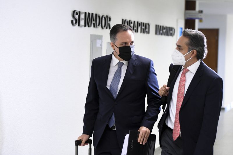 Murillo disse que conversas começaram em maio - (Foto: Edilson Rodrigues/Agência Senado - 13.05.2021)