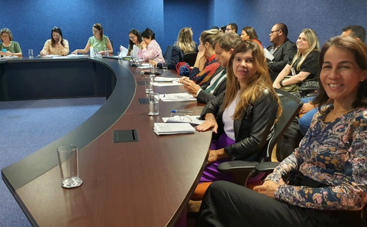 Secretária executiva Simone Brito e a diretora das Políticas de Assistência Social, Arely Soares Carvalho Telles, no evento nacional - Foto: Setas/Governo do Tocantins