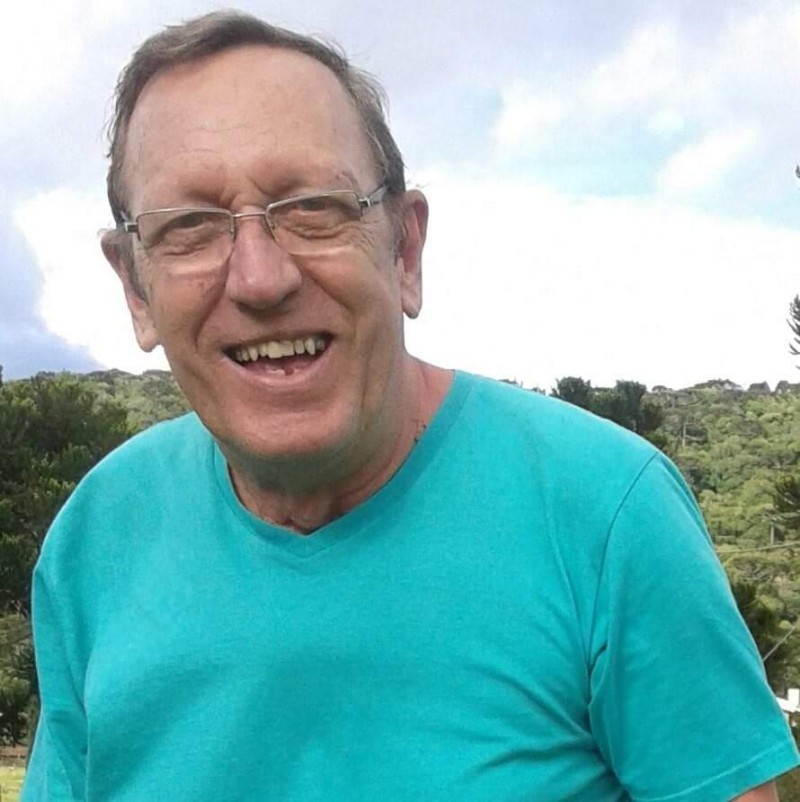 Jornalista Ademar Andreola tinha 65 anos e lutava bravamente contra um câncer - Foto por: Arquivo pessoal