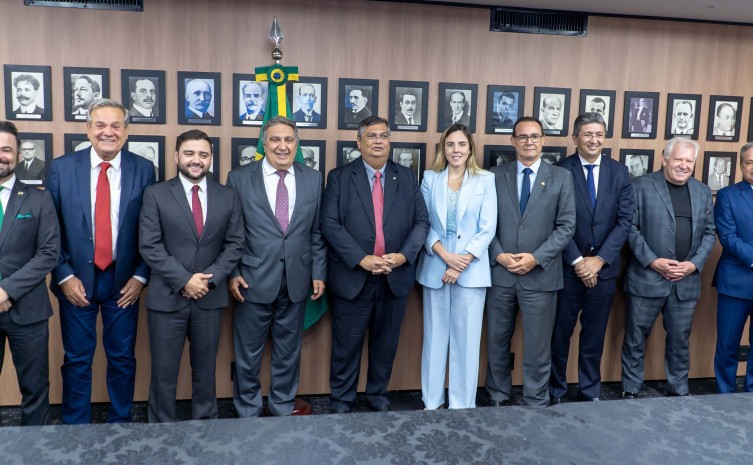 Vice-governadores do país se reúnem com ministro Flávio Dino para tratarem de demandas da Segurança Pública - Foto: Bruno Maia/Governo do Tocantins