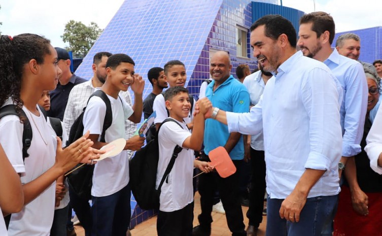 Em obras desde outubro de 2013, a população do setor Nova Araguaína aguardava ansiosa a conclusão da ETI Domingos da Cruz Machado - Foto: Esequias Araujo/Governo do Tocantins