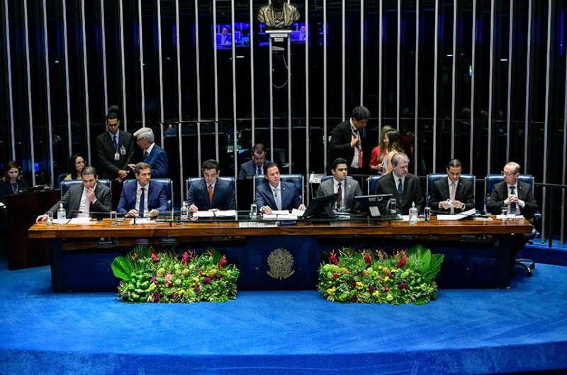 Veneziano (C) disse que o TCU é um dos principais guardiões da democracia - Pedro França/Agência Senado