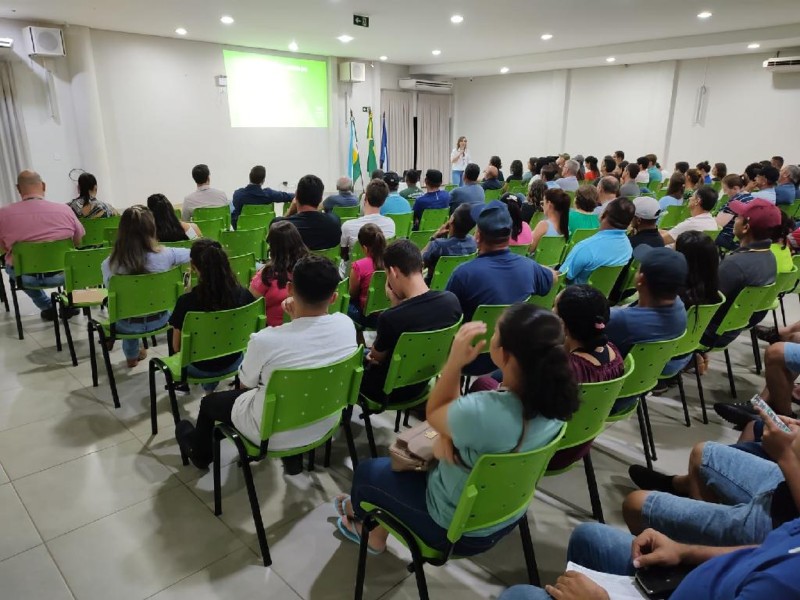 Os encontros são realizados em parceria com as prefeituras e entidades produtivas - Foto por: Reproducao