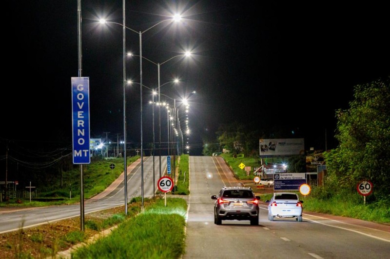 MT 251, estrada de Chapada dos Guimarães - Foto por: Marcos Vergueiro/Secom-MT