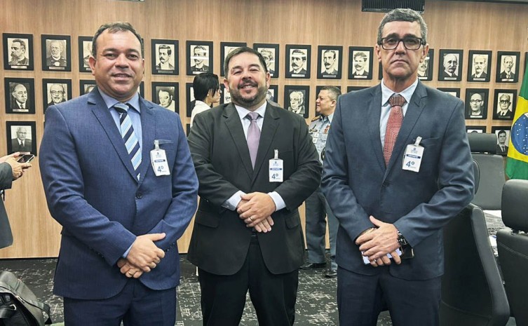 Representantes do Tocantins no lançamento do Amazônia Mais Segura, em Brasília - Foto: Divulgação