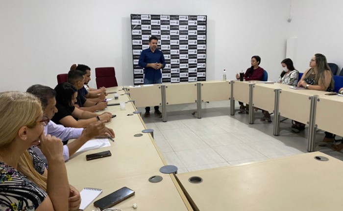 Brainstorming marca primeira reunião para elaboração do PPA 2024-2027 na Jucetins - Foto: Gabriel Pinheiro/Governo do Tocantins
