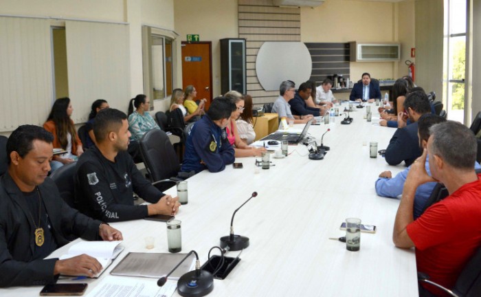 Sindicatos e as associações que representam as forças policiais do Estado estiveram na sede do Igeprev apresentando suas demandas - Foto: Morgana Taíse/Governo do Tocantins
