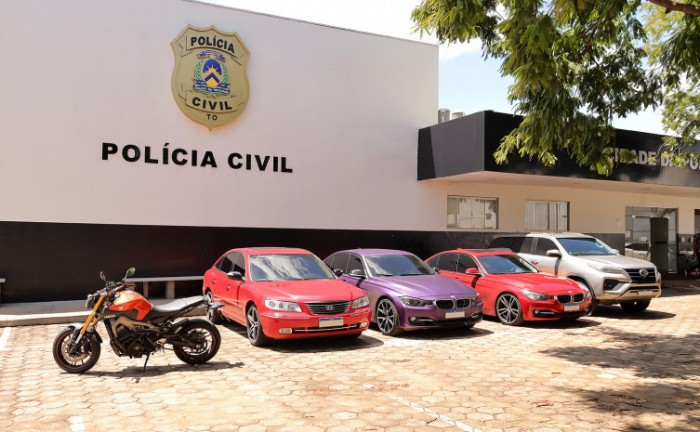 Nesse período, os envolvidos adquiriram diversos veículos de luxo com o dinheiro proveniente da prática criminosa - Foto: Luiz Castro/Governo do Tocantins