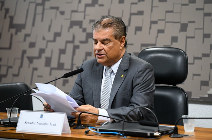 Nelsinho Trad foi eleito presidente dos grupos Organização do Tratado de Cooperação Amazônica; Brasil-Índia e Brasil-Suíça - Marcos Oliveira/Agencia Senado