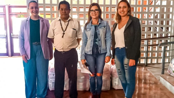 As entregas foram feitas pela equipe do Departamento de Segurança Alimentar e Combate à Fome da secretaria -Foto: Ascom SAS