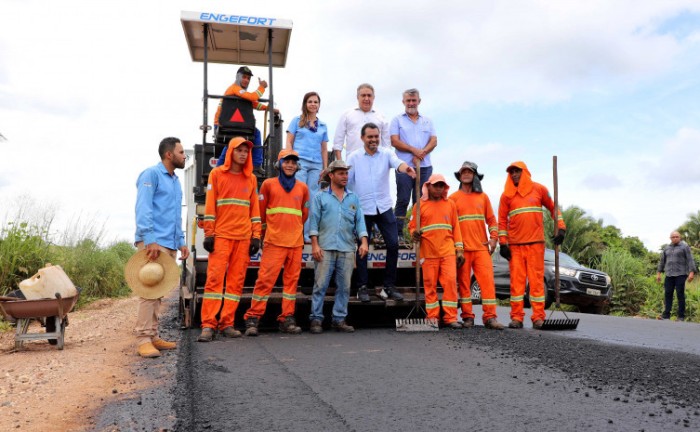 Governador Wanderlei Barbosa comemora 100 dias de gestão com ótimos resultados na infraestrutura do Estado - Foto: Esequias Araújo/Governo do Tocantins
