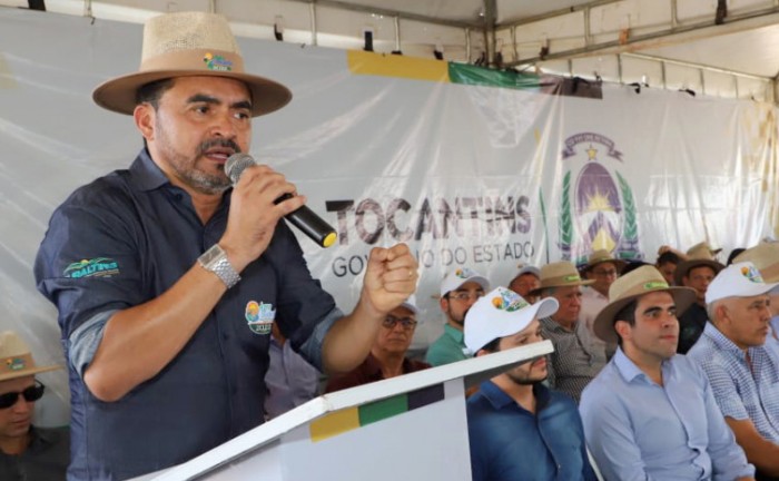Governador Wanderlei Barbosa e demais autoridades participam da abertura oficial da Agrosudeste que ocorre nesta quarta-feira, 12, a partir das 9 horas, no Parque Agropecuário Neiçon Gomes, em Almas - Foto: Antonio Gonçalves/Governo do Tocantins