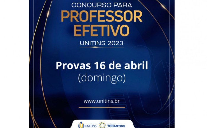 Unitins aplica provas da primeira fase de concurso para professor neste domingo, 16 - Foto: Unitins/Governo do Tocantins