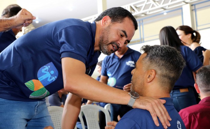 Governador Wanderlei Barbosa abriu a consulta do PPA ressaltando que o encontro é um importante passo para escolher as diretrizes que devem ser tratadas com prioridade para os próximos quatro anos (2024-2027) - Foto: Esequias Araujo/Governo do Tocantins