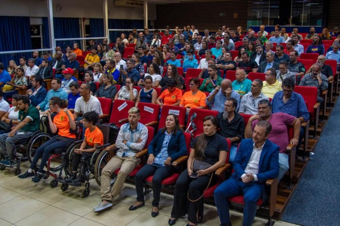 Lei de Incentivo ao Esporte e equiparação da Bolsa Paralímpica foram alguns temas apresentados no encontro | Fotos: Secretaria de Esporte e Lazer/ Agência Brasília
