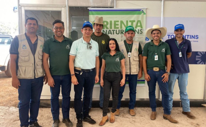 Técnicos de Palmas e Dianópolis compuseram equipe do Orienta Naturatins em Almas - Foto: Naturatins/Governo do Tocantins