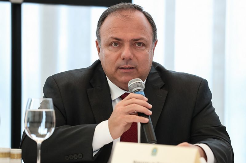 O STF concedeu a Eduardo Pazuello o direito de não responder a perguntas da comissão que possam produzir provas contra ele mesmo - Marcos Corrêa/PR