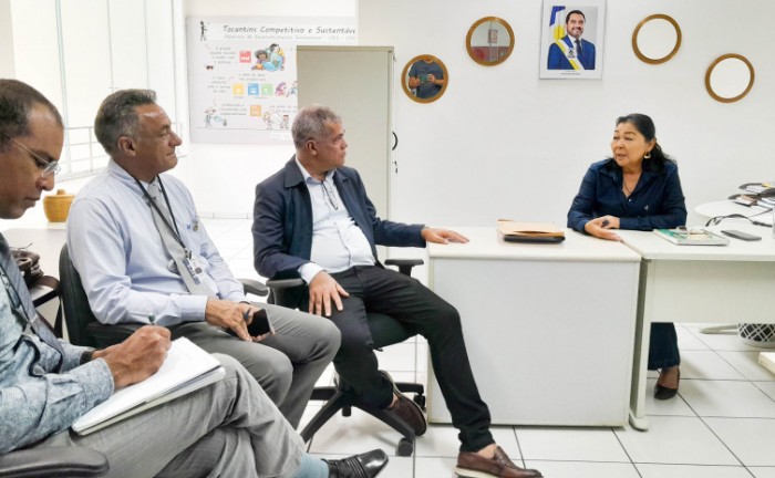 Primeira reunião ocorreu na sede da Secretaria da Pesca e Aquicultura - Foto: Cristiano Viana/Governo do Tocantins