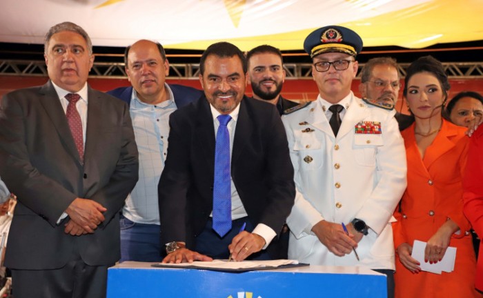 Durante cerimônia, Wanderlei Barbosa destacou a importância do investimento em segurança pública e enalteceu o trabalho realizado pelo Corpo de Bombeiros Militar - Foto: Esequias Araújo/Governo do Tocantins