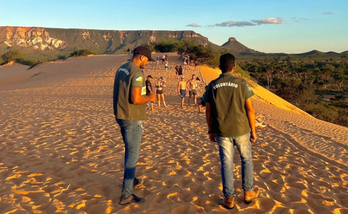 Dunas são um dos principais atrativos do Parque Estadual do Jalapão - Foto: Naturatins/Governo do Tocantins