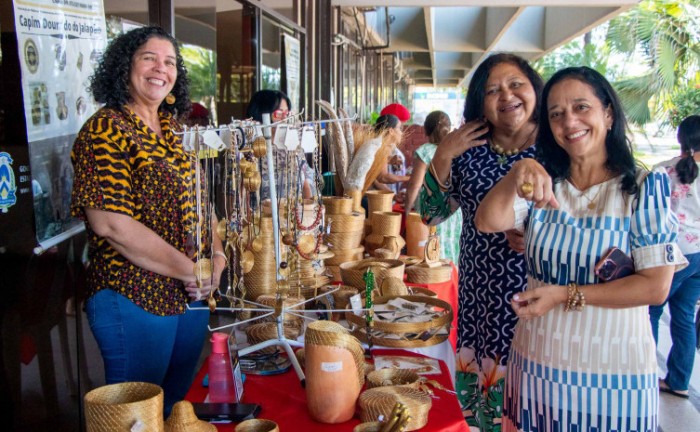 Secretária executiva da Setas, Terezinha Andrade, destacou o esforço e o resultado conquistado pelos movimentos solidários de mulheres - Foto: Carlessandro Souza/Governo do Tocantins