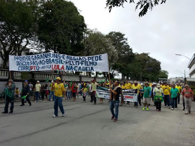 Protesto contra Dilma