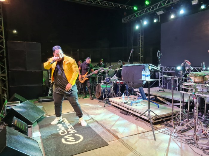 Apresentação de China Marinho na 