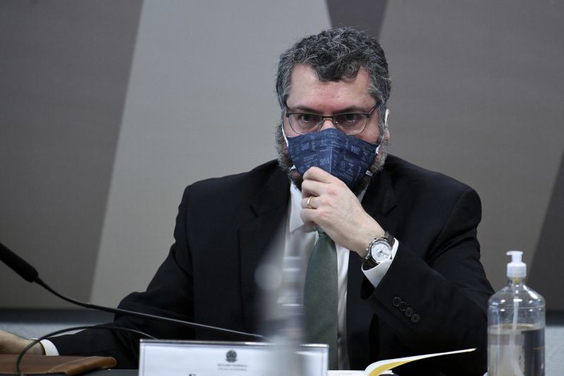 Telegramas provam que Embaixada avisou Araújo da carta ainda em setembro - (Foto: Edilson Rodrigues/Agência Senado - 18.05.2021)